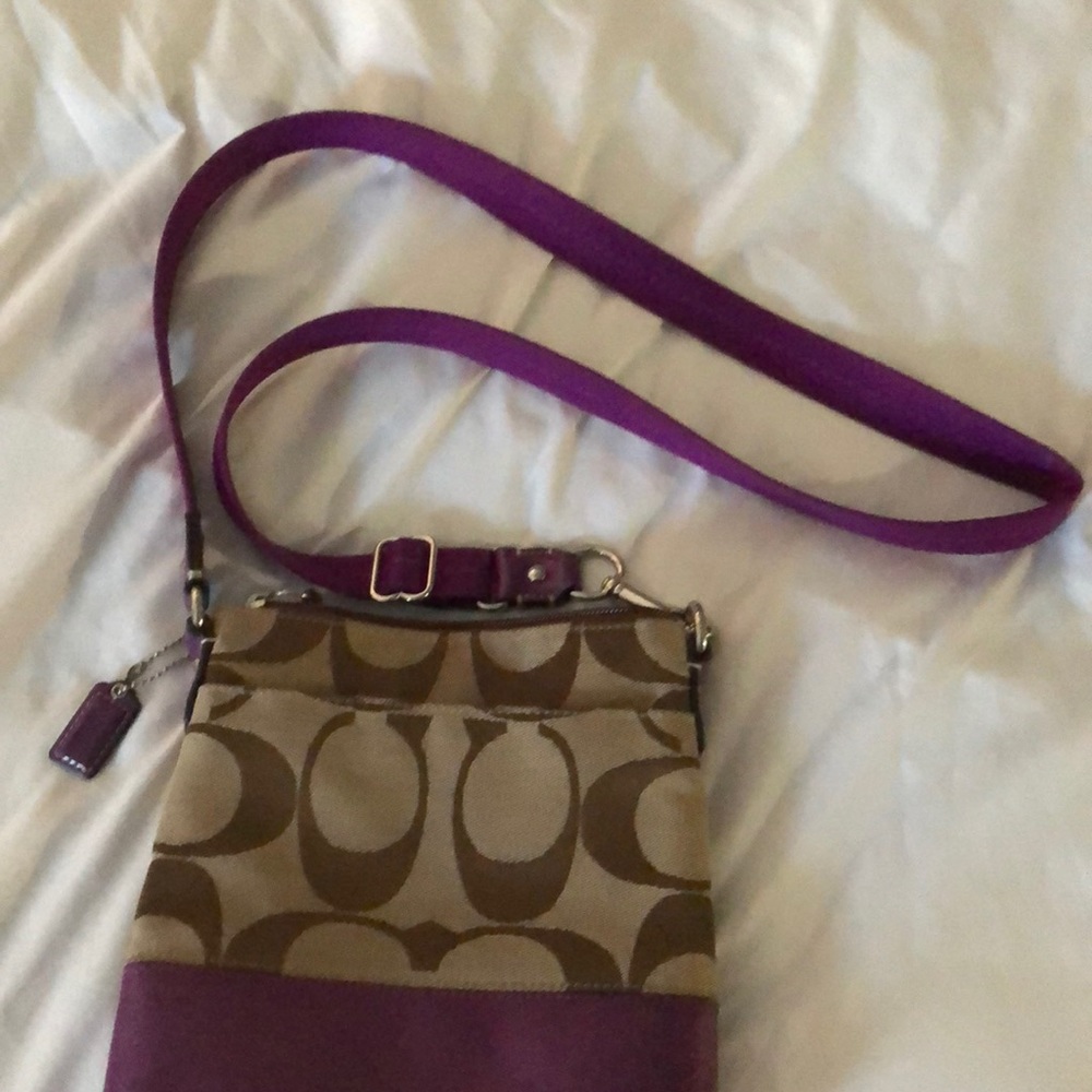 Original Coach Crossbody Purse Bag